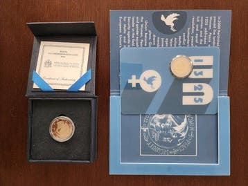 Malta. 2 Euro 2014/2022 (2 coins) Proof + BU (Zonder, Postzegels en Munten