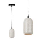 Retro  vintage Terrazzo Bianco Binnenverlichting, Huis en Inrichting, 50 tot 75 cm, Verzenden, Overige materialen, Nieuw