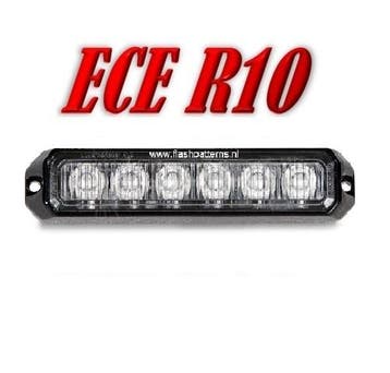 ECO A6 Led Grill Light ECER10 Led Kleur Wit 18 Watt 12/24V, Ophalen of Verzenden, Nieuw
