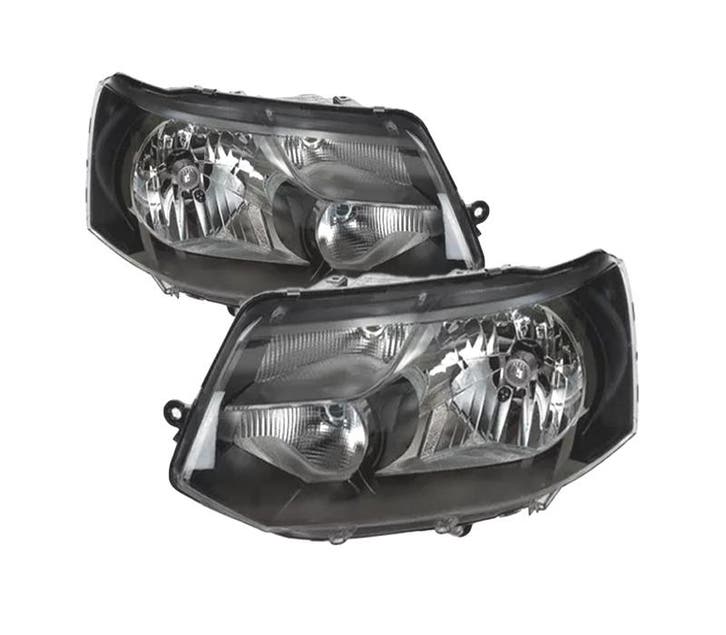 PHARES POUR VOLKSWAGEN VW T5 10-15 NOIR, Autos : Pièces & Accessoires, Éclairage, Envoi