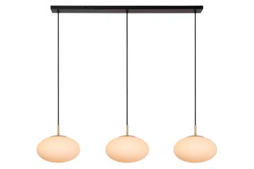 Hanglamp Lucide ELYSEE -  - 3xE27 - Opaal -, Verzenden, Nieuw