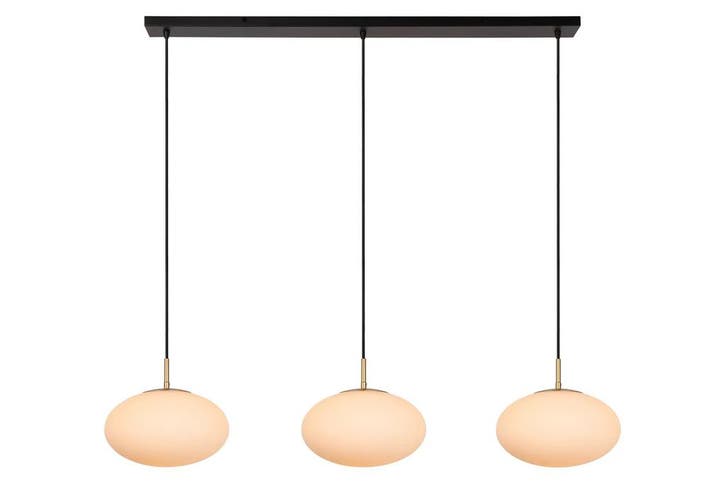 Hanglamp Lucide ELYSEE -  - 3xE27 - Opaal -, Huis en Inrichting, Lampen | Hanglampen, Nieuw, Verzenden