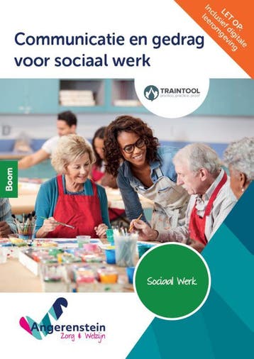 Communicatie en gedrag voor sociaal werk incl. TrainTool |, Verzenden, Zo goed als nieuw