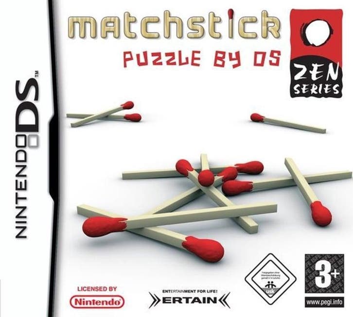 MatchStick Puzzle (Buitenlands Doosje) (DS Games), Games en Spelcomputers, Games | Nintendo DS, Zo goed als nieuw, Ophalen of Verzenden
