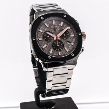 RSW - Swiss chronograph - RSWM146-SBR-2 - Pushers silver -, Nieuw