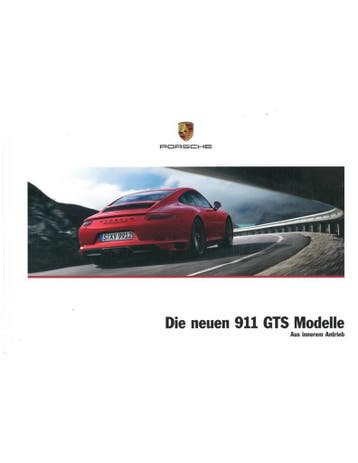 2017 PORSCHE 911 CARRERA | TARGA GTS HARDCOVER BROCHURE, Nieuw