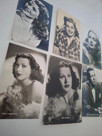 various - Golden Age Hollywood photographs and postcards