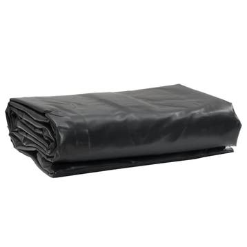 vidaXL Dekzeil 650 g/m² 2,5x4,5 m antracietkleurig, Verzenden