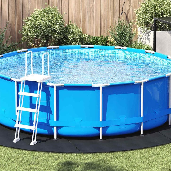 vidaXL Vijvergrondzeil Ø 396 cm (2 mm) Rond Niet-geweven, Jardin & Terrasse, Piscines, Envoi