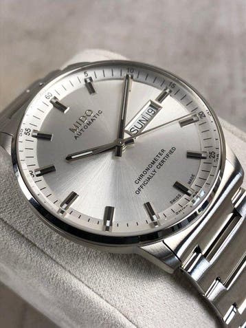 Mido - Commander Chronometer Day-Date Automatic -, Handtassen en Accessoires, Horloges | Heren, Nieuw