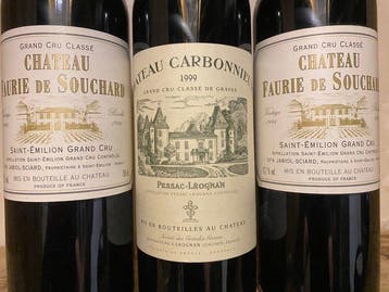 1996 Château Faurie de Souchard x2 & 1999 Château, Collections