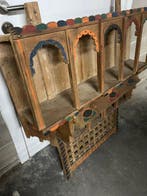 Wallshelf - Hout - Marokko - mid 20th century