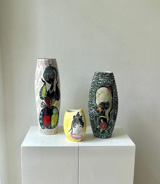Melior San Marino, Ceramica de Milano - Vase - Céramique -, Antiek en Kunst, Kunst | Designobjecten