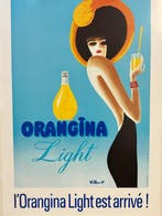 Bernard Villemot - Orangina Light (1989) telato, 1989