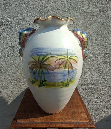 MICA - Manifattura Italiana Ceramica Artistica - Vaas -, Antiek en Kunst