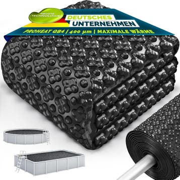 tillvex® Elite Pool Zonnefolie, 400 µm, rond, Ø457 cm, premi, Verzenden, Nieuw