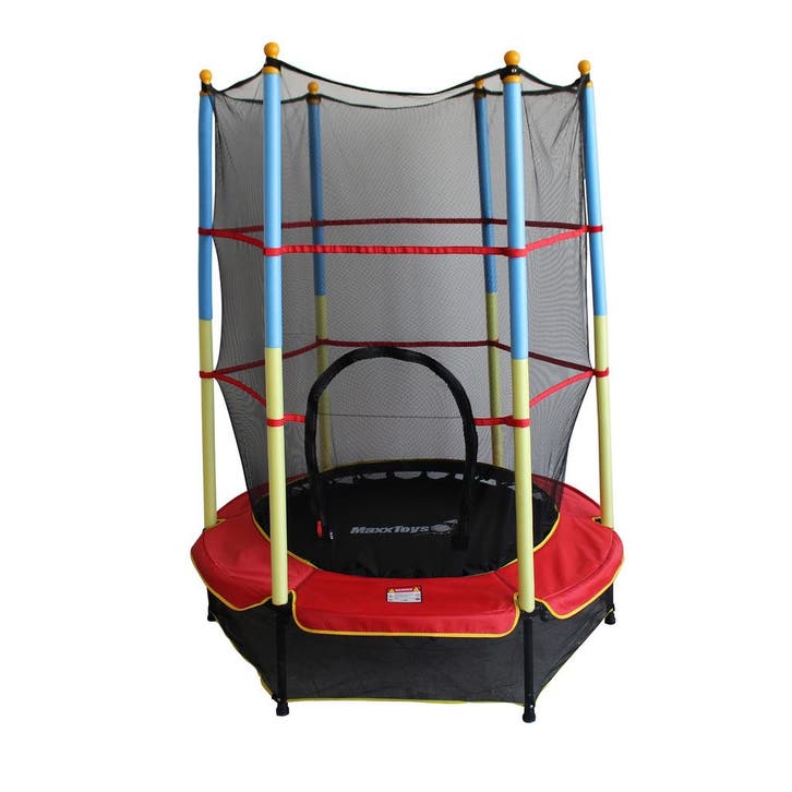 MaxxToys Trampoline met veiligheidsnet - 139 cm (Huis), Kinderen en Baby's, Speelgoed | Buiten | Speeltoestellen, Nieuw, Ophalen of Verzenden