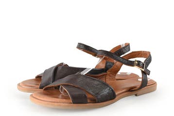 Laurent David Sandalen in maat 40 Zwart, Verzenden, Zwart, Sandalen of Muiltjes, Zo goed als nieuw