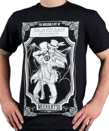 Meerkatsu ART Meerkatsu Steampunk BJJ Grappling T-shirts, Verzenden, Vechtsport, Meerkatsu ART, Nieuw