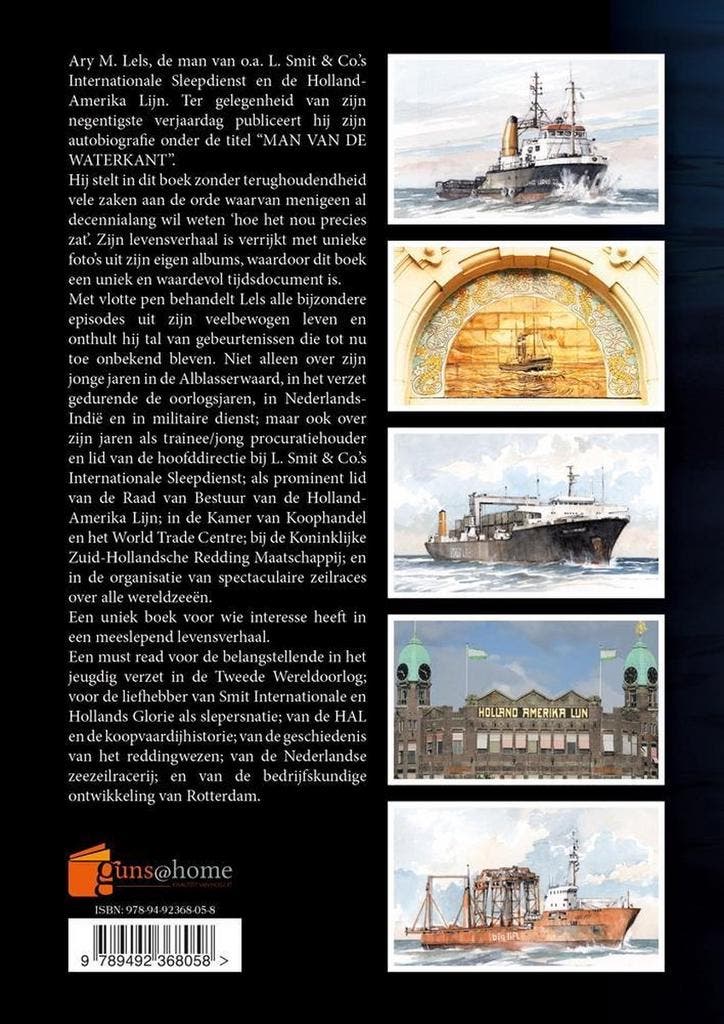 Man van de waterkant 9789492368058 Ary M. Lels, Boeken, Politiek en Maatschappij, Zo goed als nieuw, Verzenden