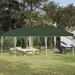 vidaXL Pop-up Feesttent 575 x 290 x 245 cm Groen, Verzenden, Nieuw