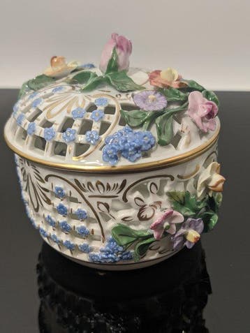 Dresden - Carl Thieme Potschappel - Boîte à bijoux -