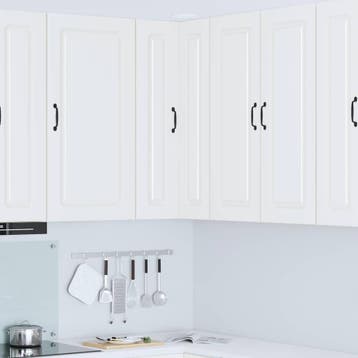 vidaXL Vaatwasserpaneel Kalmar Wit 57 x 57 x 100 cm Bewerkt, Verzenden
