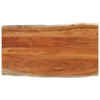 Tafelblad acacia 100x60cm | 34% korting | OP = OP, Verzenden