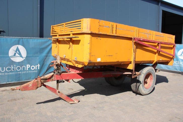 Veiling: Landbouwaanhanger Miedema HS65 1973, Autos : Divers, Remorques, Enlèvement