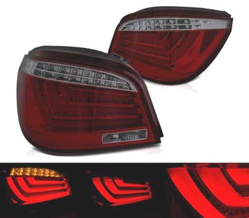 Feux Arrière Pour Bmw E60 Lci 07-10 Berline Led Rouge Fumé, Verzenden, Nieuw