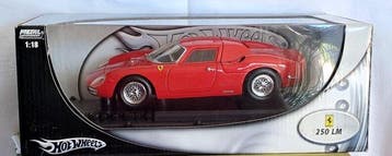 Hot Wheels 1:18 - Model sportwagen - Ferrari 250 LM, Nieuw