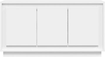 Dressoir - 102x35x55 - cm - bewerkt - hout - wit, Huis en Inrichting, Verzenden, Nieuw