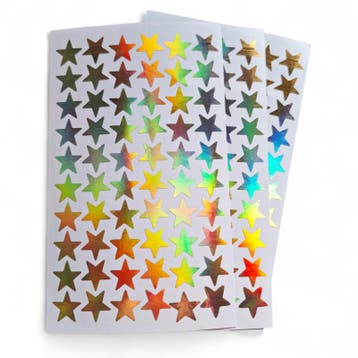 300 stickers holografische goud - regenboog - planner - k..., Ophalen of Verzenden, Nieuw, Sticker