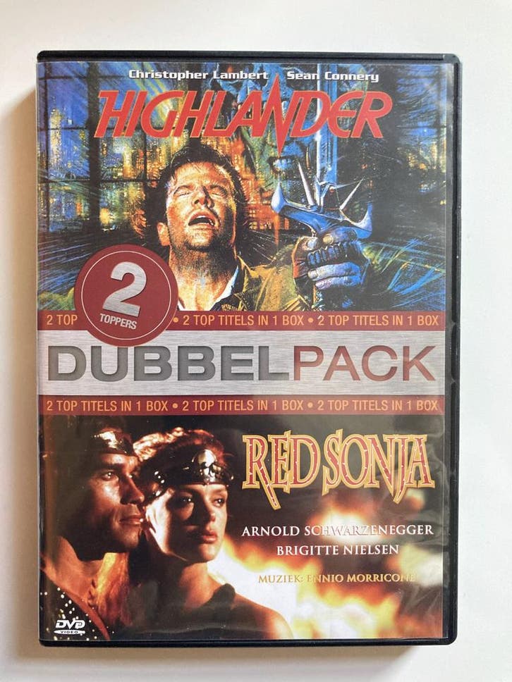 FILMBOX / HIGHLANDER / RED SONJA (DVD), Cd's en Dvd's, Dvd's | Overige Dvd's, Gebruikt
