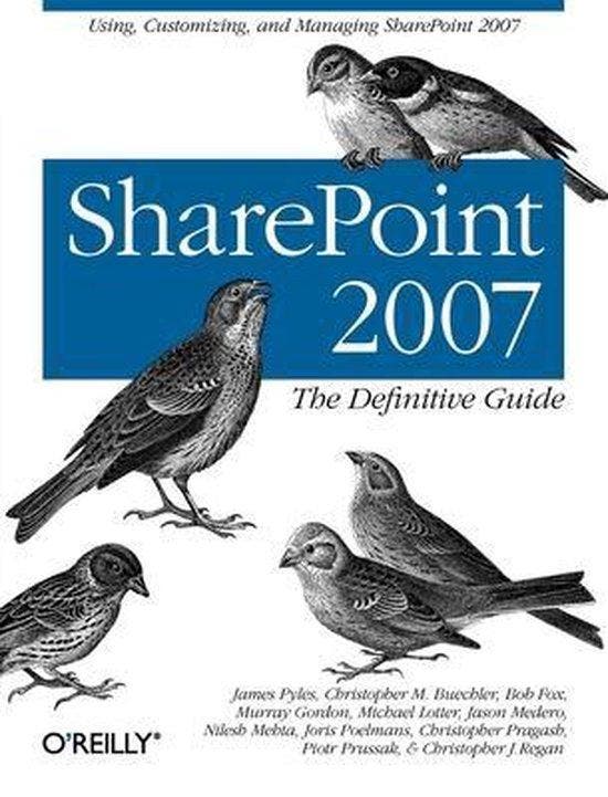 SharePoint 2007:The Definitive Guide 9780596529581, Livres, Langue | Anglais, Envoi