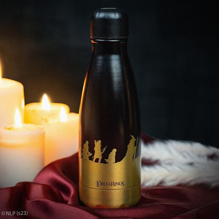 Lord of the Rings Fellowship Metalen Waterfles, Verzamelen, Lord of the Rings, Nieuw, Ophalen of Verzenden