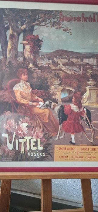 E. Hugo dAlési - Chemins de Fer de LEst. Vittel Vosges -