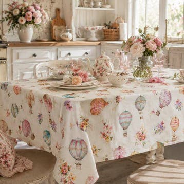 AA228 - Decoratieve stof - Mongolfiere Country Chic -