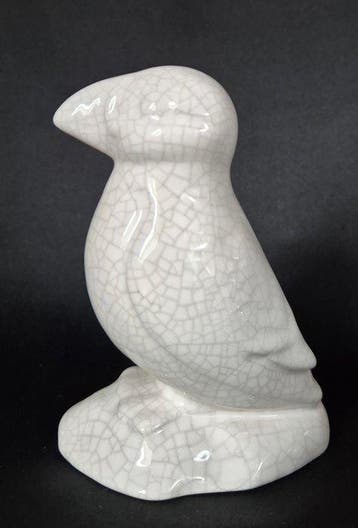 Quimper - Art Deco - Beeldje, Macareux, Papagaai duiker -