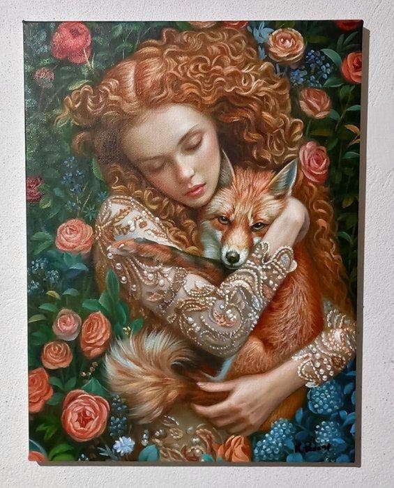 M. Perone (1982) - Anime Affini, Antiquités & Art, Art | Peinture | Classique