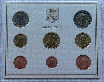 Vaticaan. Year Set (BU) 2009 (Zonder minimumprijs)