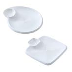 Wit Sushi Servies 2 Persoons Set Borden, Verzenden, Nieuw