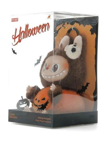 Pop Mart - Pop Sitting Pumpkin Vinyl Plush Pendant - China