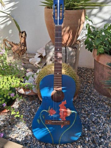 FASAN - PARLOR - - Guitare acoustique - Allemagne - 1960, Muziek en Instrumenten, Nieuw