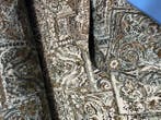 Katoenen jacquardweefsel: Barokke verweving en abstracte