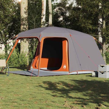 vidaXL Kampeertent met verandakoepel 5persoons waterdicht, Caravanes & Camping, Verzenden