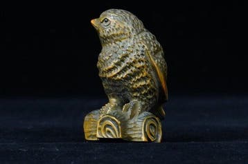 Vente sans réserve – Netsuke signé Shozan Moineau –, Antiquités & Art