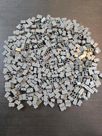 Lego Onderdelen - New Brick Modified 1 x 2 with Masonry, Nieuw