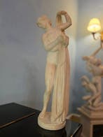 sculptuur, Venere Callipigia - 38 cm - Albast