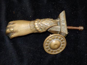 Antiek Deurklopper (2) - Fraaie Originele antieke bronzen
